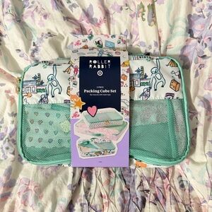 3pc Packing Cube Set White/Teal - Roller
Rabbit x Target